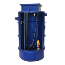 1700Ltr Sewage Dual Macerator Pump Station, Ideally sized for dwelling or multiple dwellings up to 10/11 bedrooms and commercial properties
